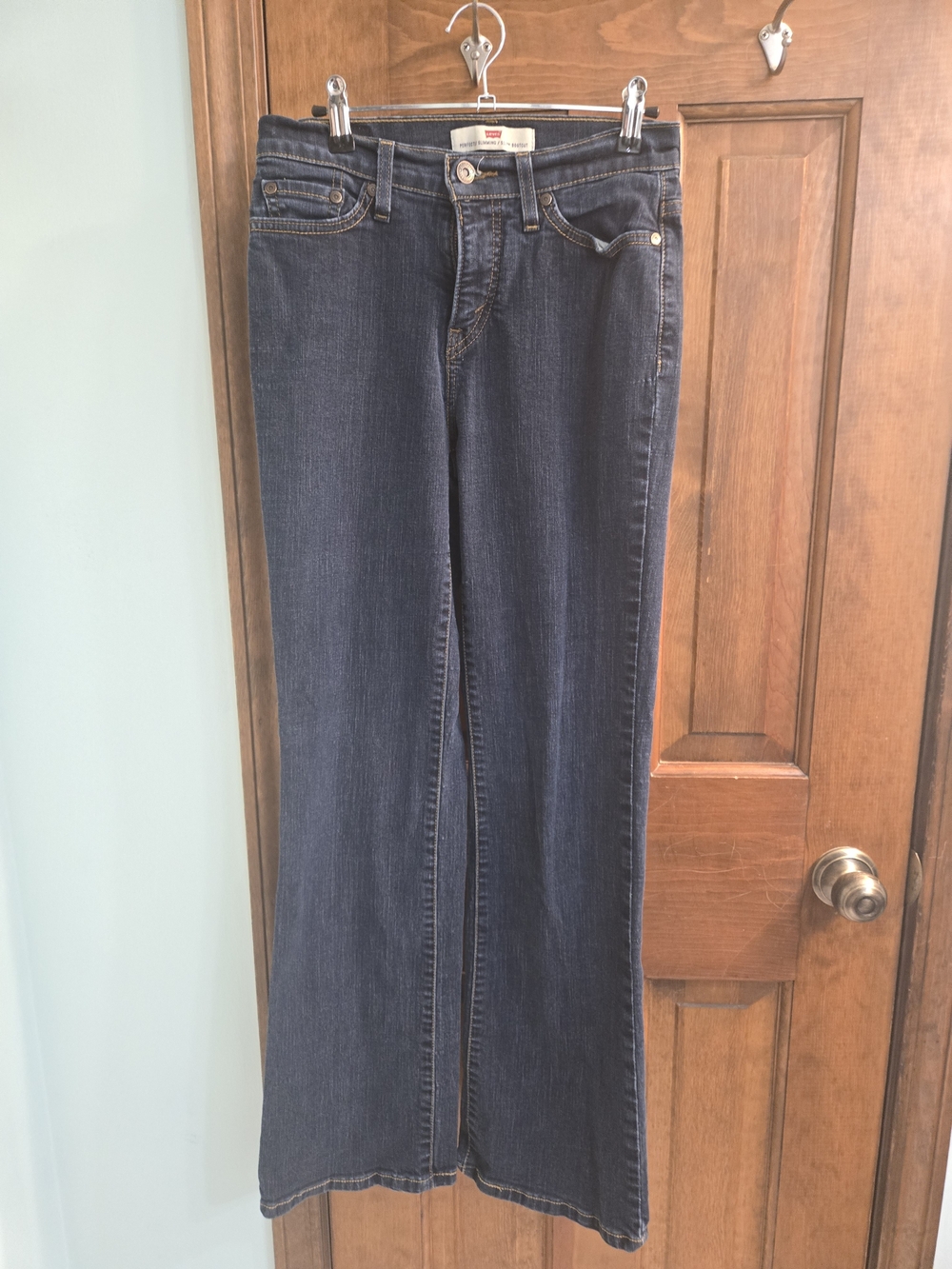 Levi's Navy Wide-Leg High-Rise Jeans
